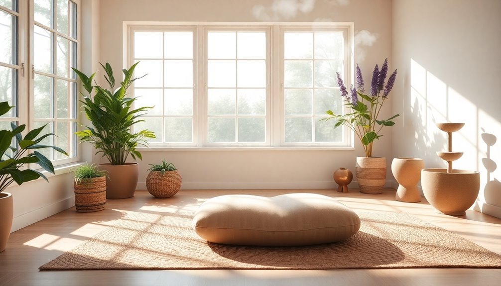 design a serene environment